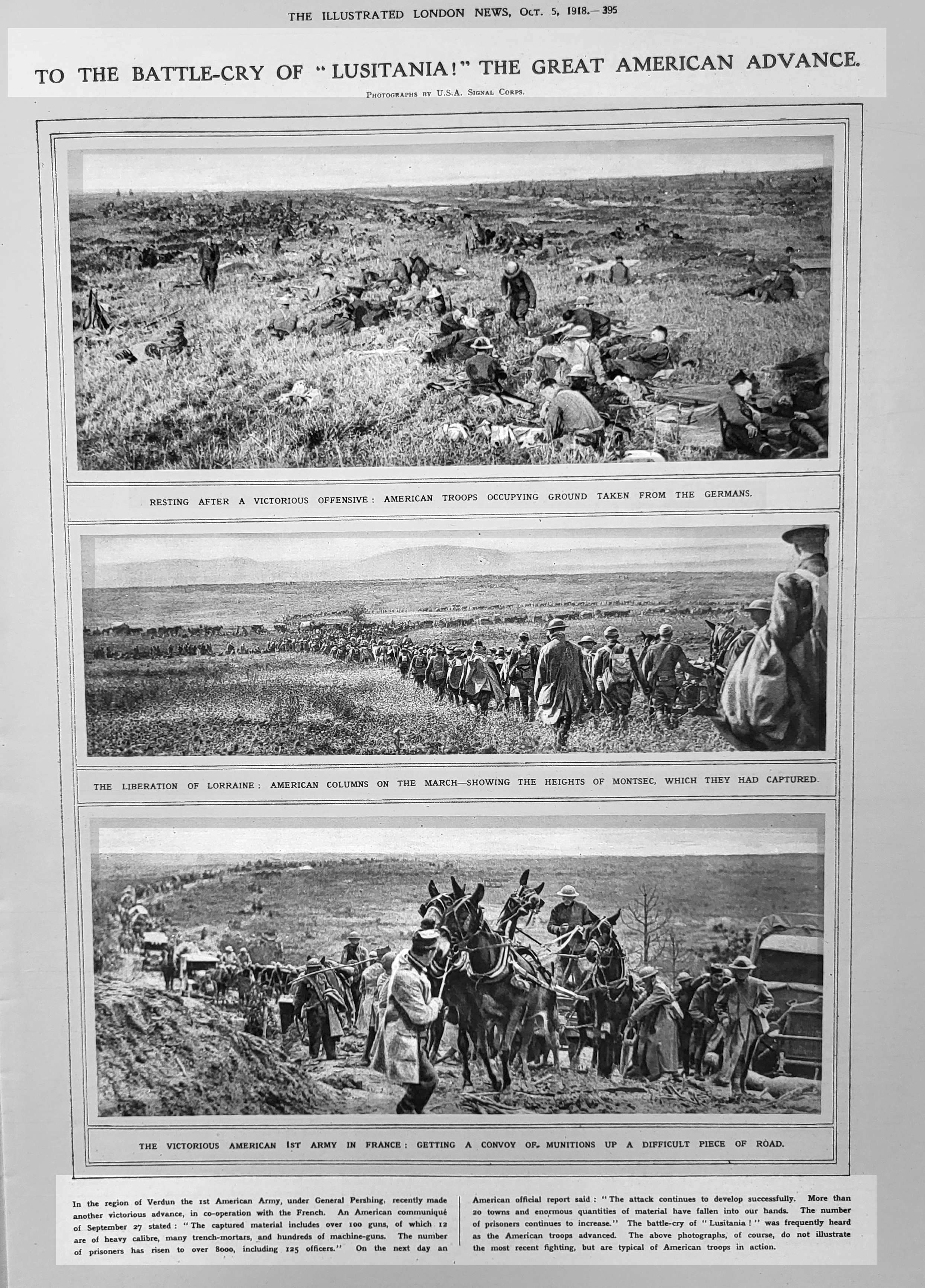 To the battle cry of Lusitania